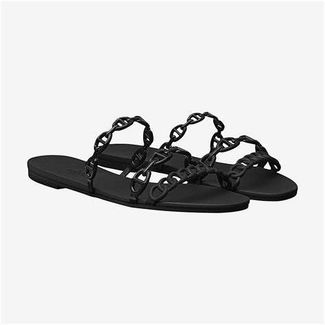 hermes chain sandal|hermes sandals authentic.